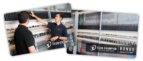 Club champion bonus cards